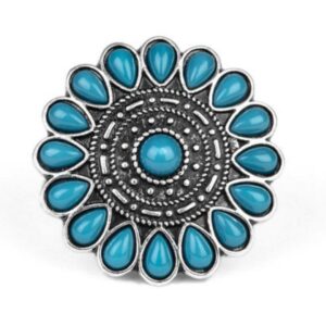 Posy Paradise Blue Ring