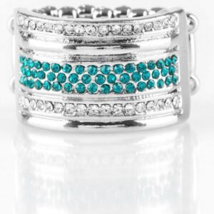 Top Dollar Drama Blue Ring